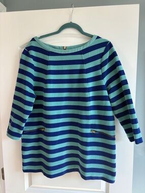 Boden Striped Boatneck Tunic